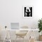 Stupell Industries Morning In Paris Silhouette Framed Print Under Glass, design by Annabelle Hall